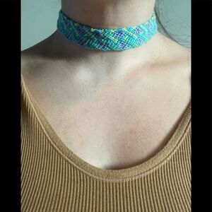 Handmade choker necklace​​​​​​​​
